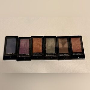 City Color Matte Single Eyeshadow Set of 6